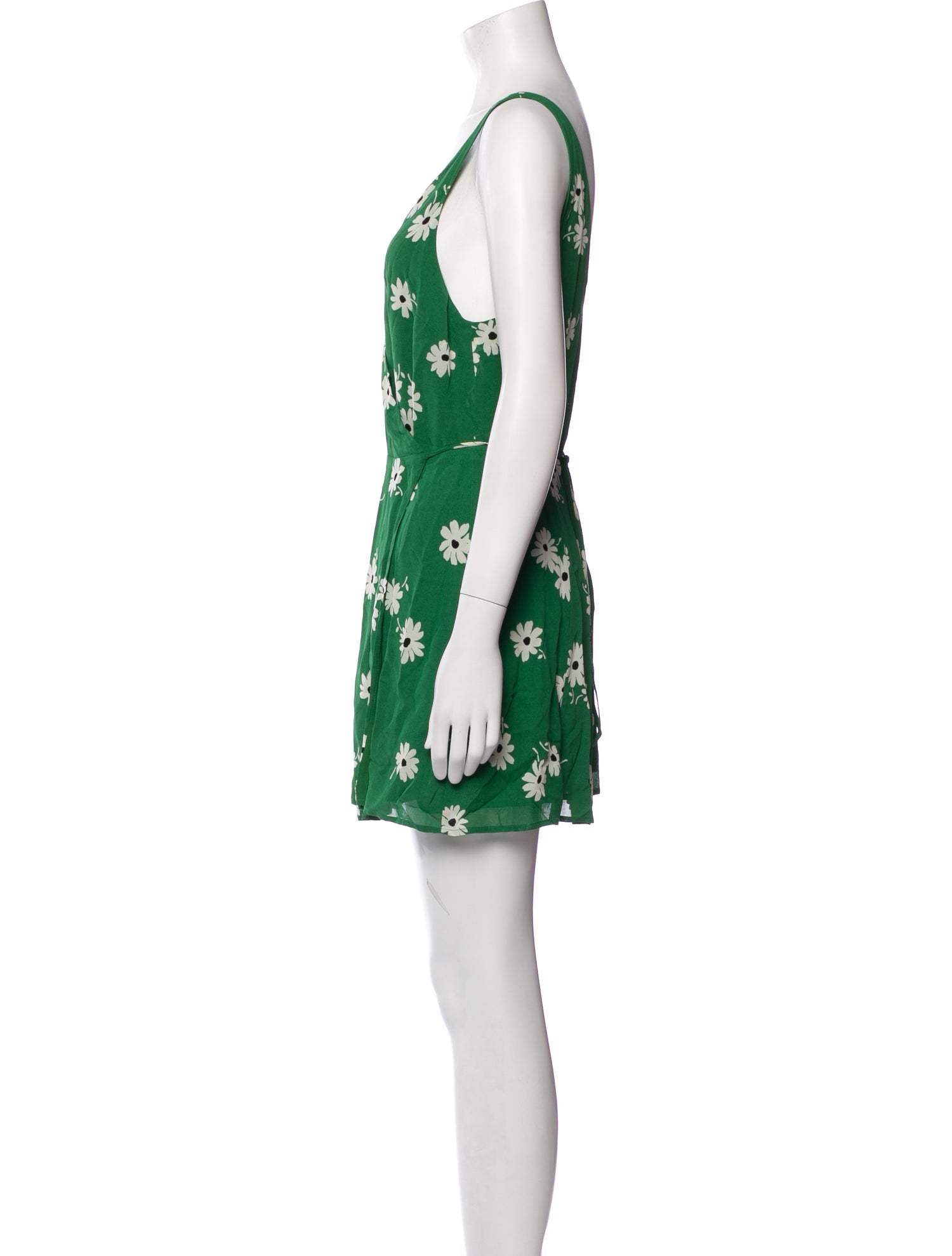 Reformation Floral Print Mini Dress