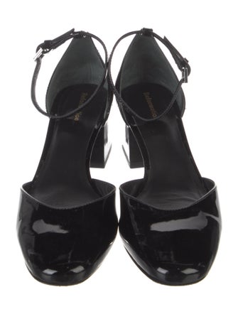 Reformation Patent Leather D'Orsay Pumps