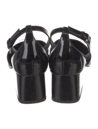 Reformation Patent Leather D'Orsay Pumps