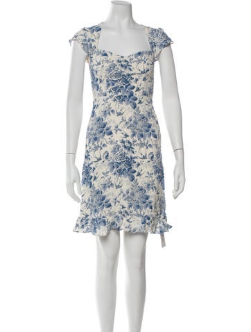 Reformation Dresses Floral Print Mini Dress M