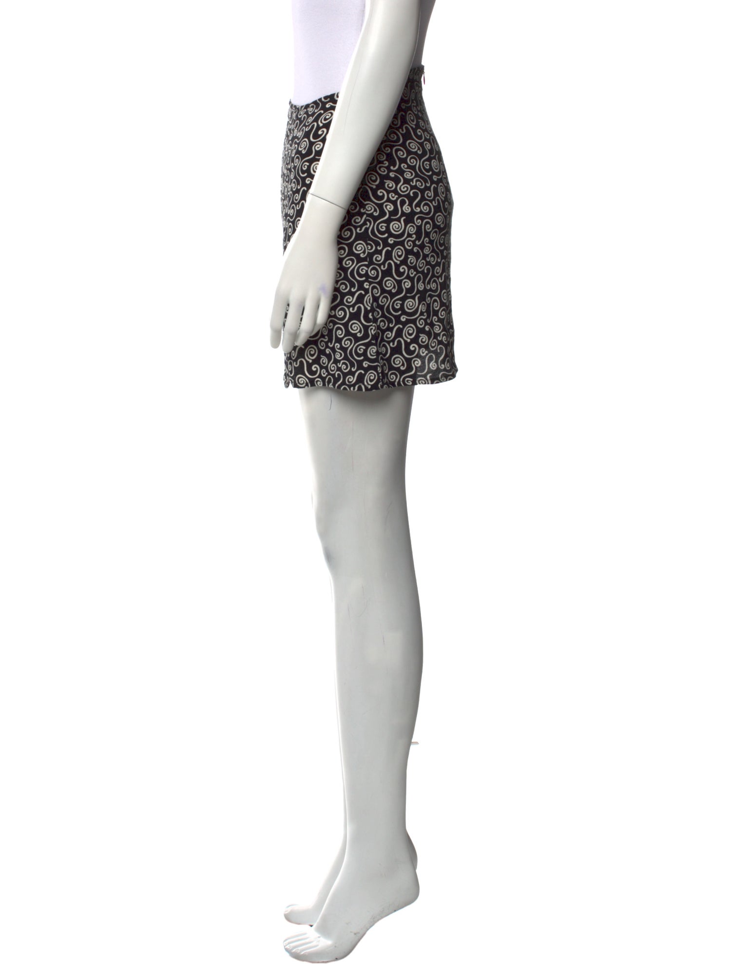 Reformation Printed Mini Skirt