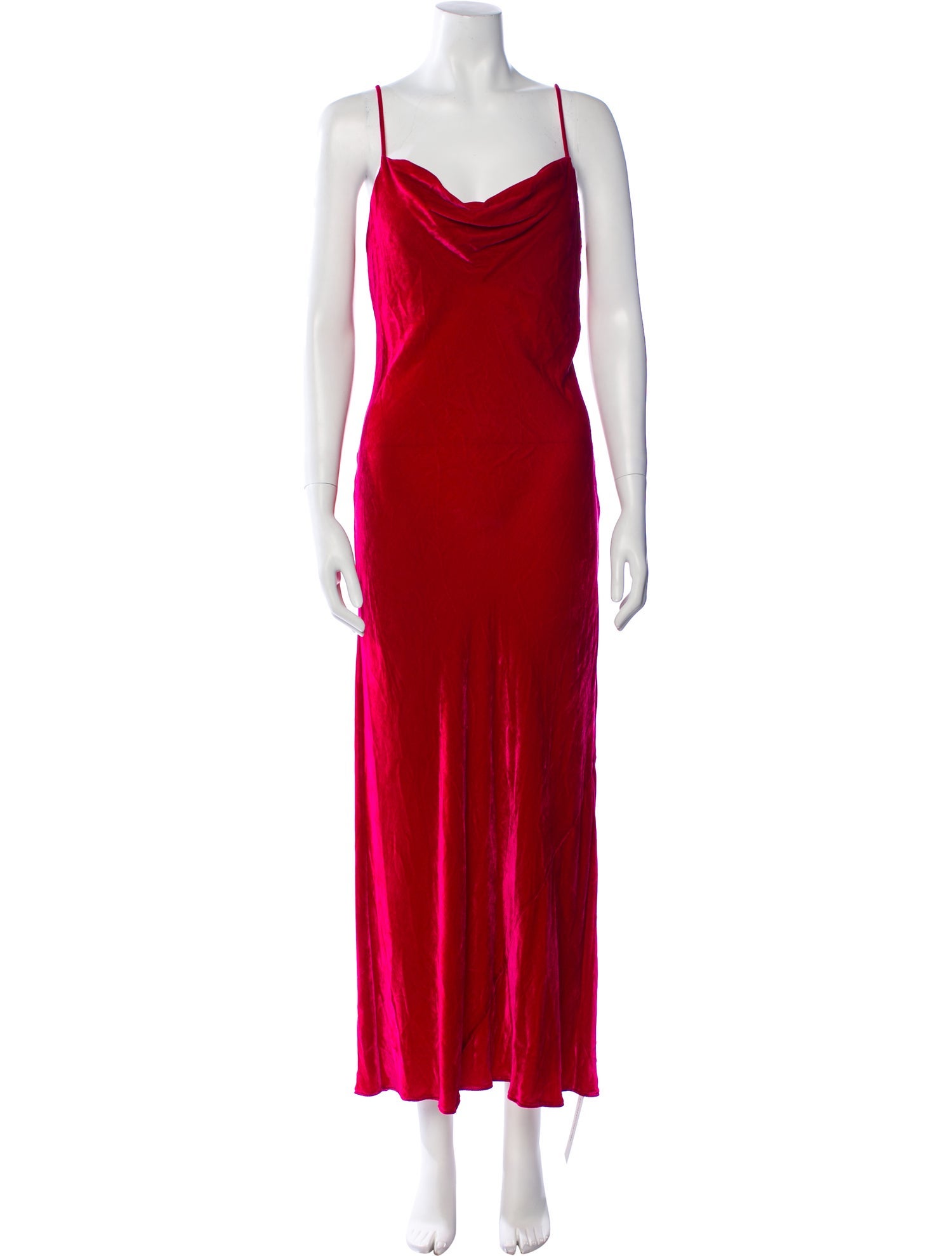 Reformation Cowl Neck Long Dress