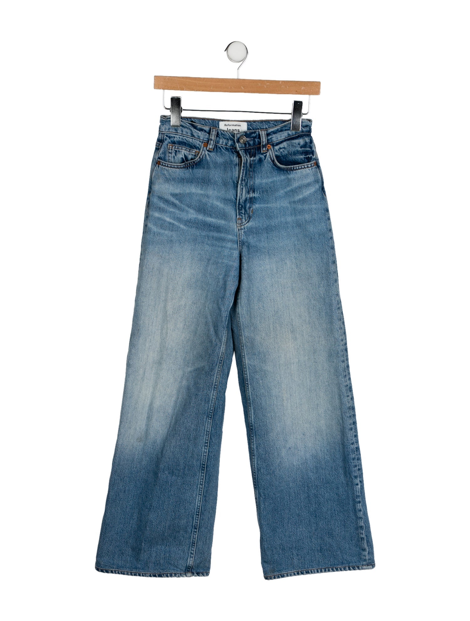 Reformation High-Rise Wide Leg Jeans