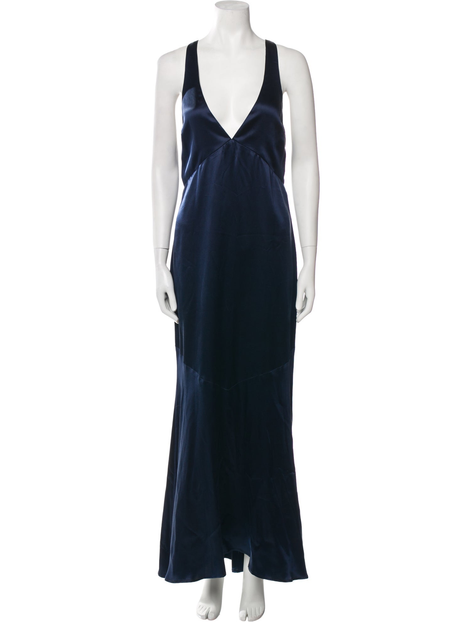 Reformation Silk Long Dress