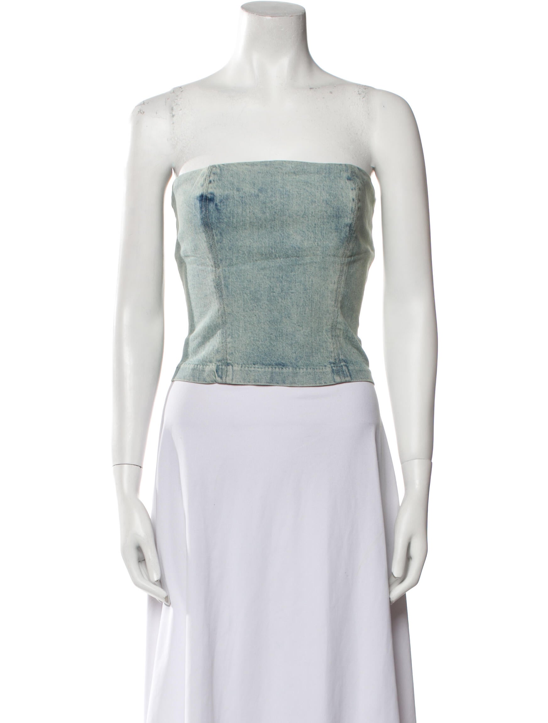 Reformation Strapless Crop Top w/ Tags