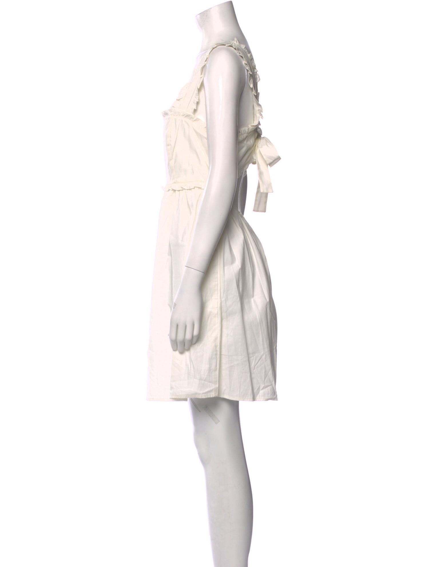 Reformation Square Neckline Mini Dress