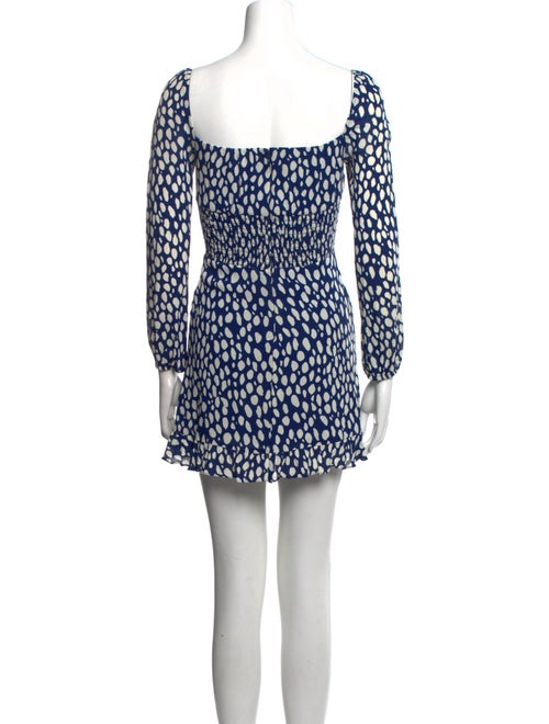 Reformation Printed Mini Dress