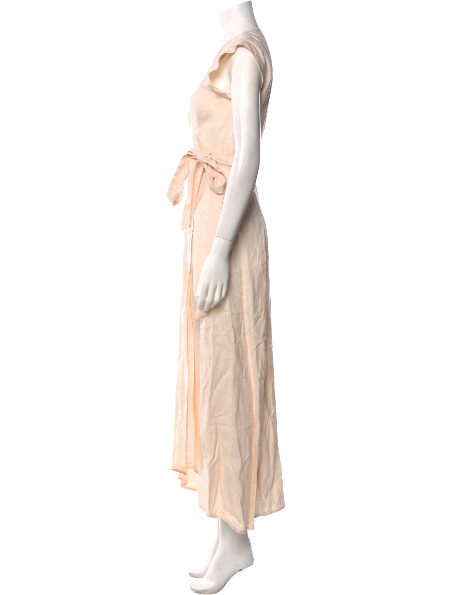 Reformation Linen Long Dress