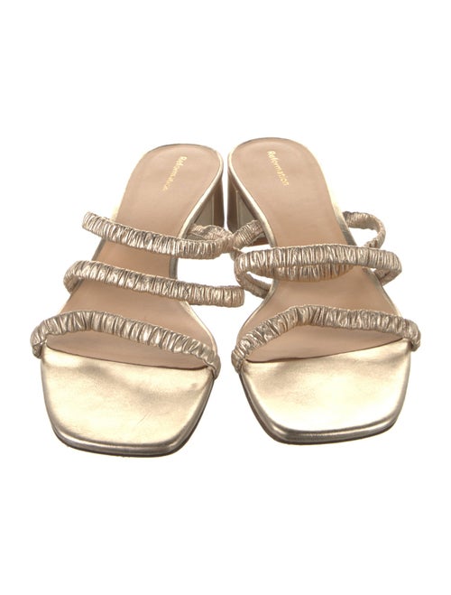 Reformation Leather Slides