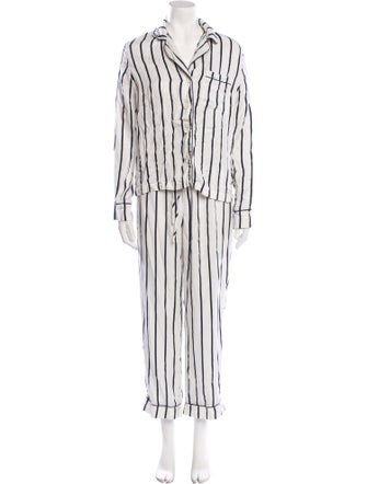 Reformation Striped Pajamas