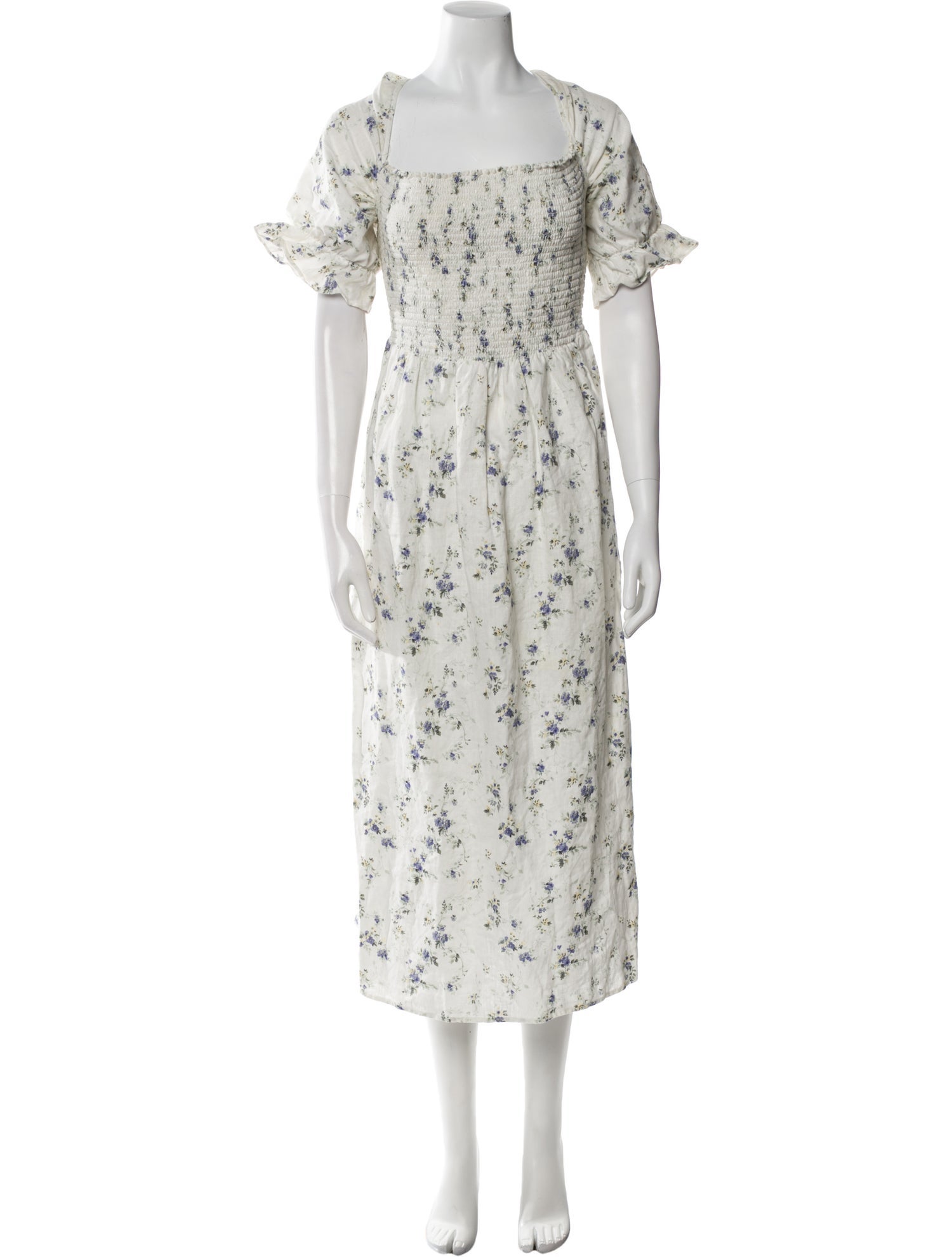 Reformation Linen Long Dress