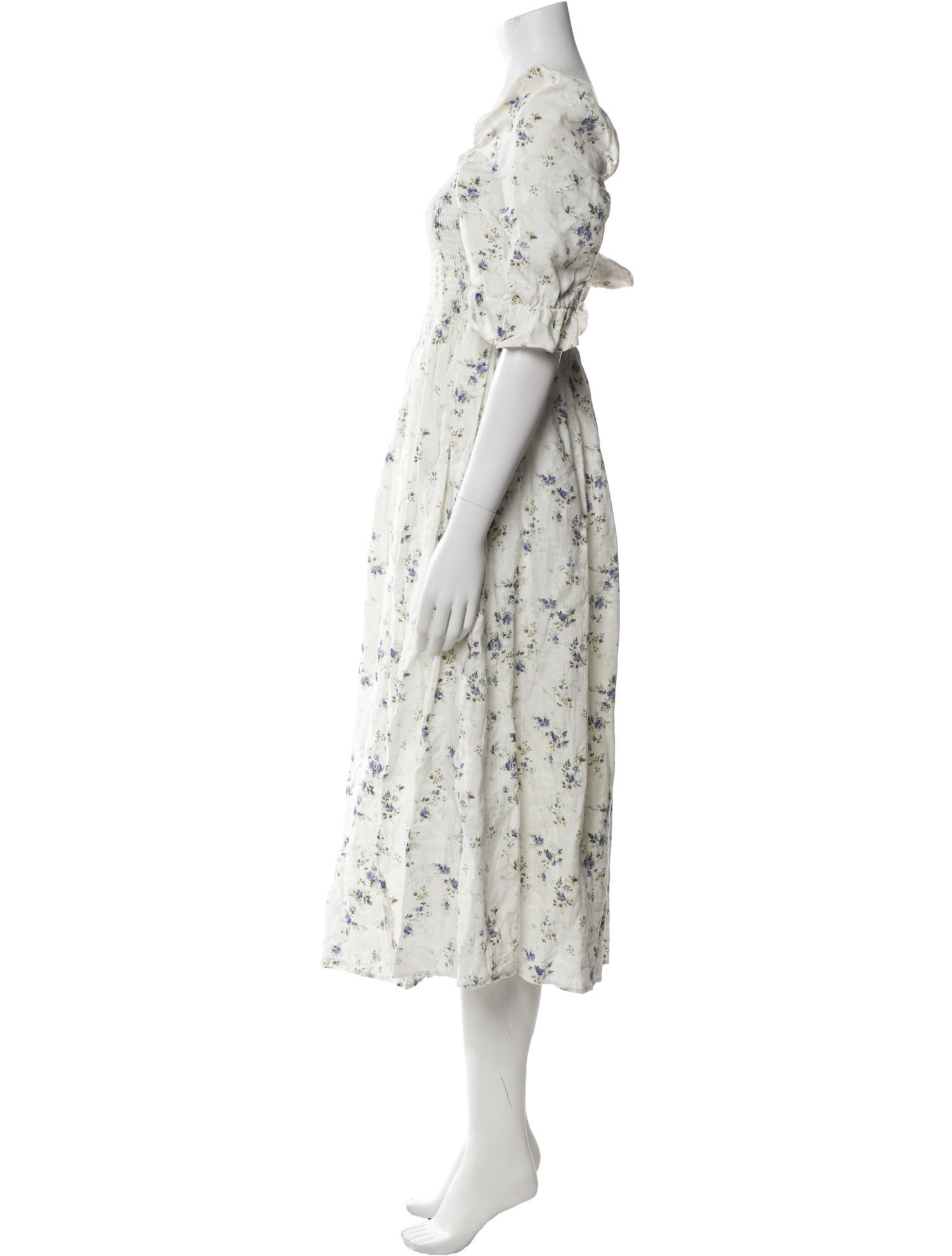 Reformation Linen Long Dress