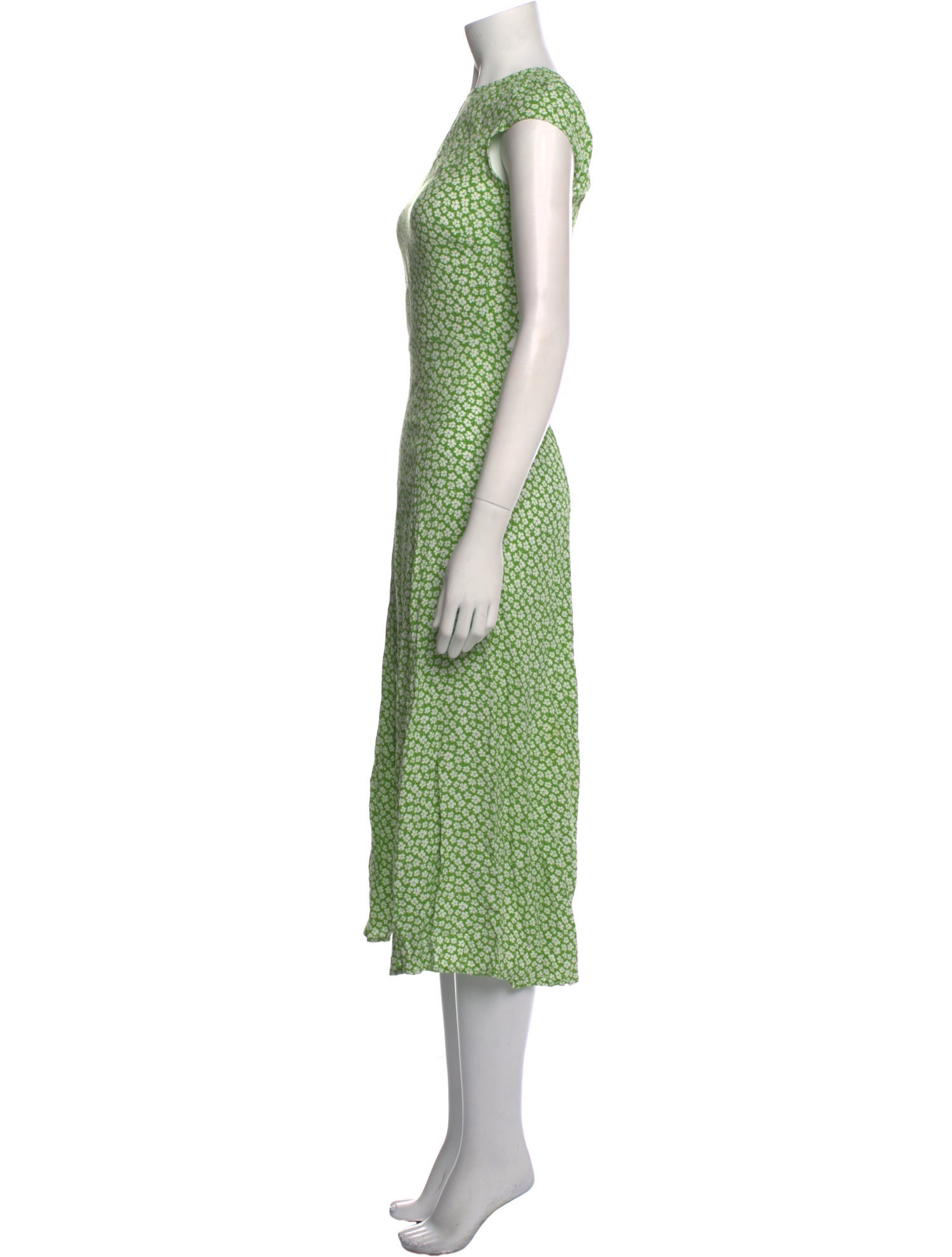 Reformation Printed Long Dress