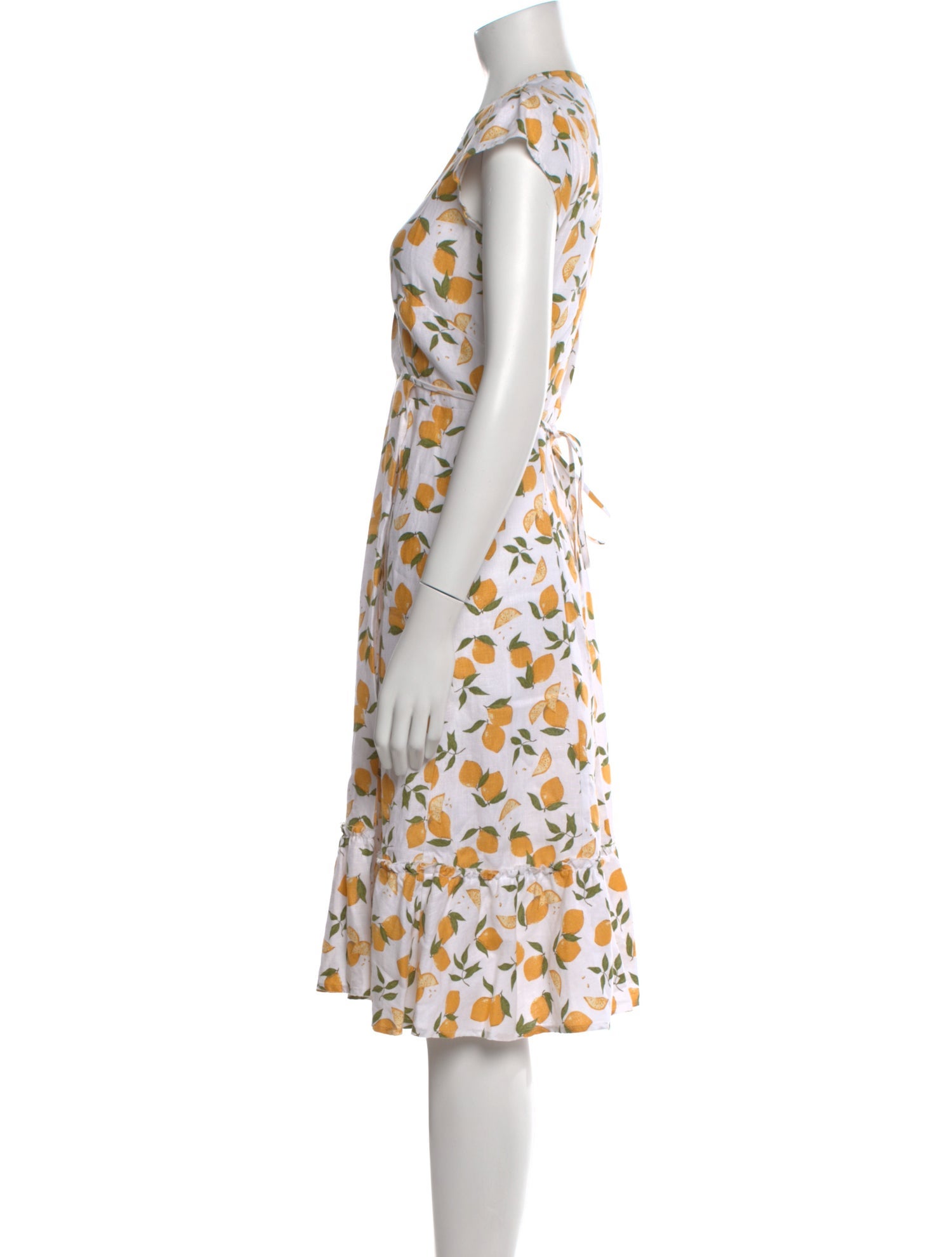 Reformation Linen Midi Length Dress