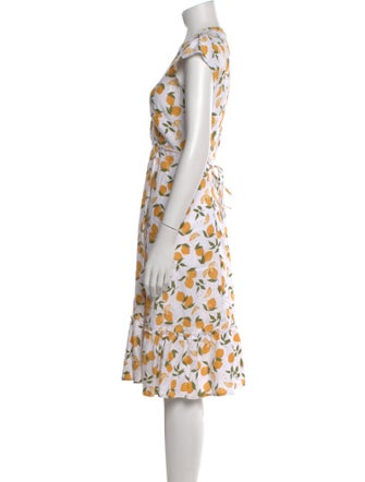 Reformation Linen Midi Length Dress