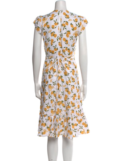 Reformation Linen Midi Length Dress