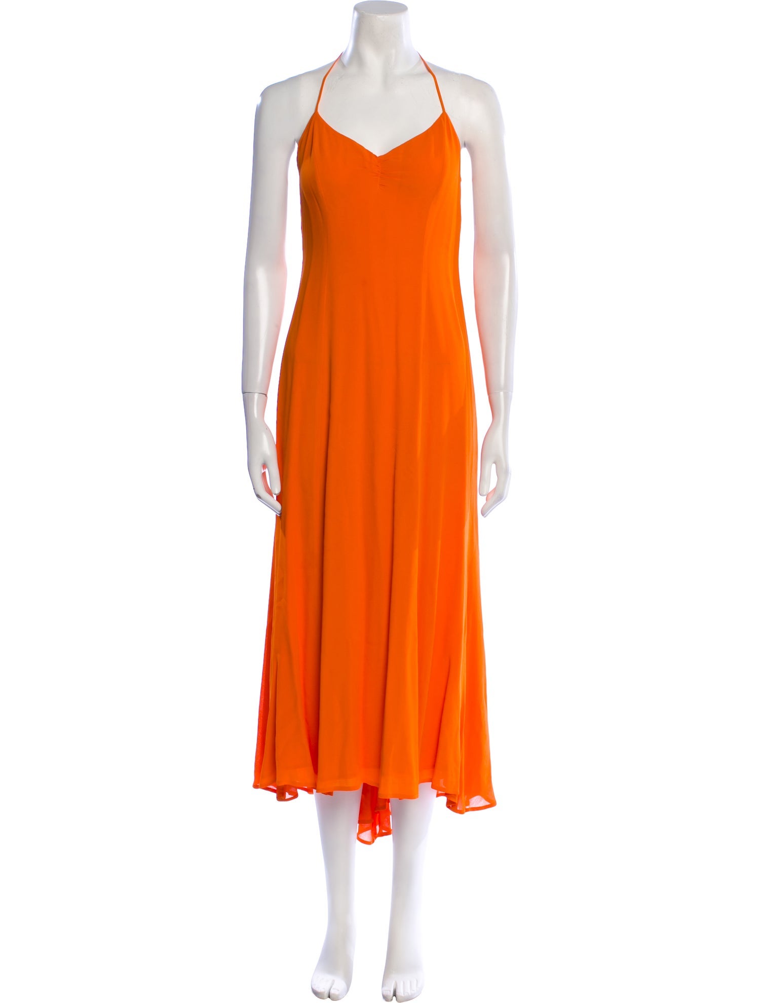 Reformation Halterneck Long Dress