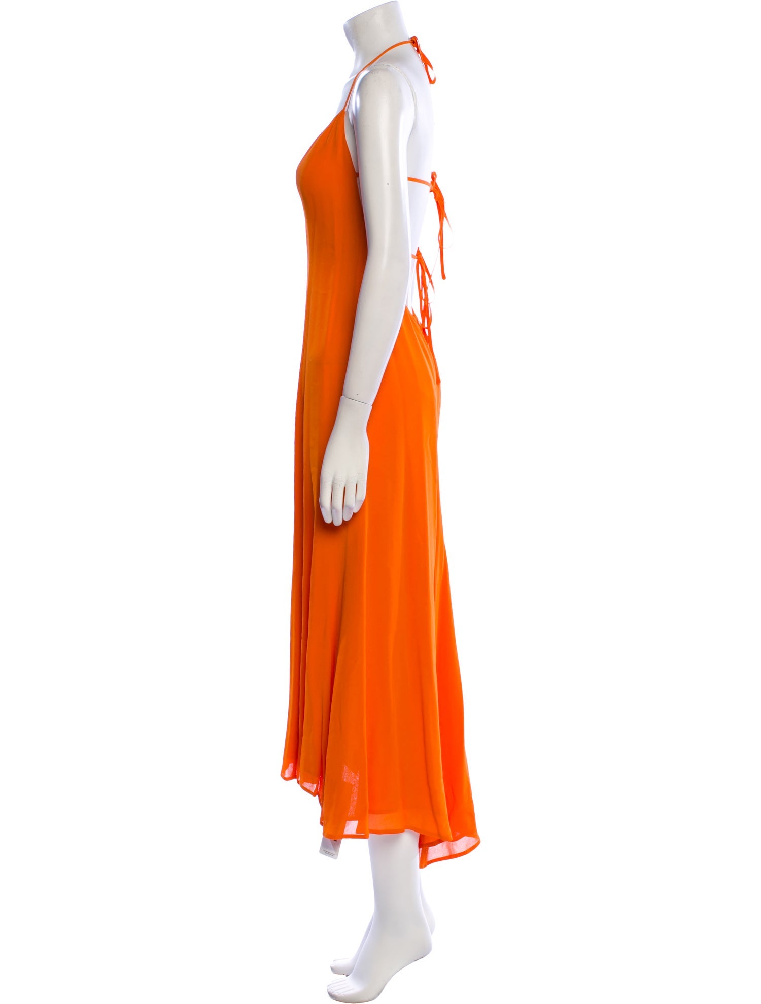 Reformation Halterneck Long Dress