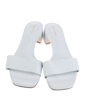 Reformation Leather Slides