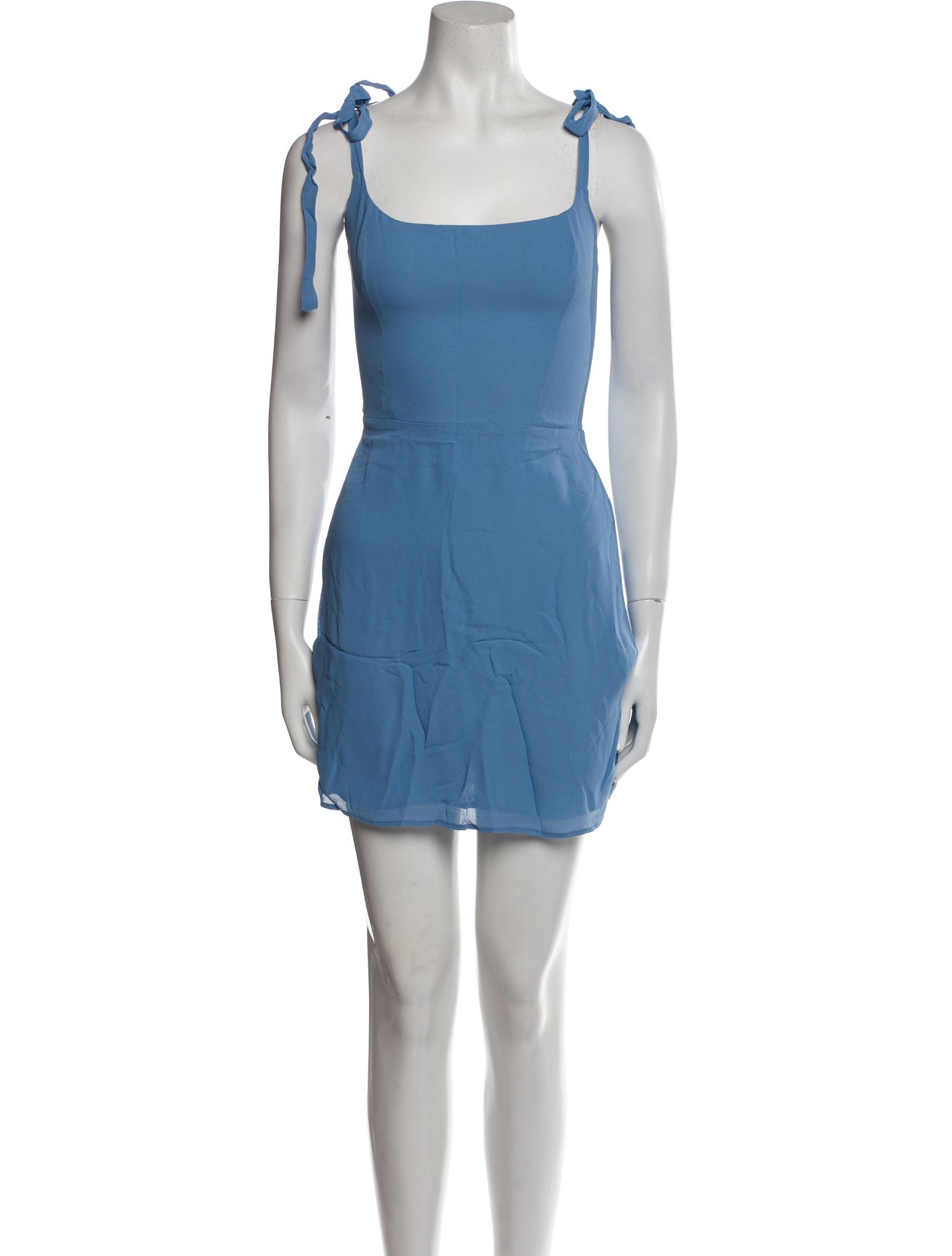 Reformation Square Neckline Mini Dress