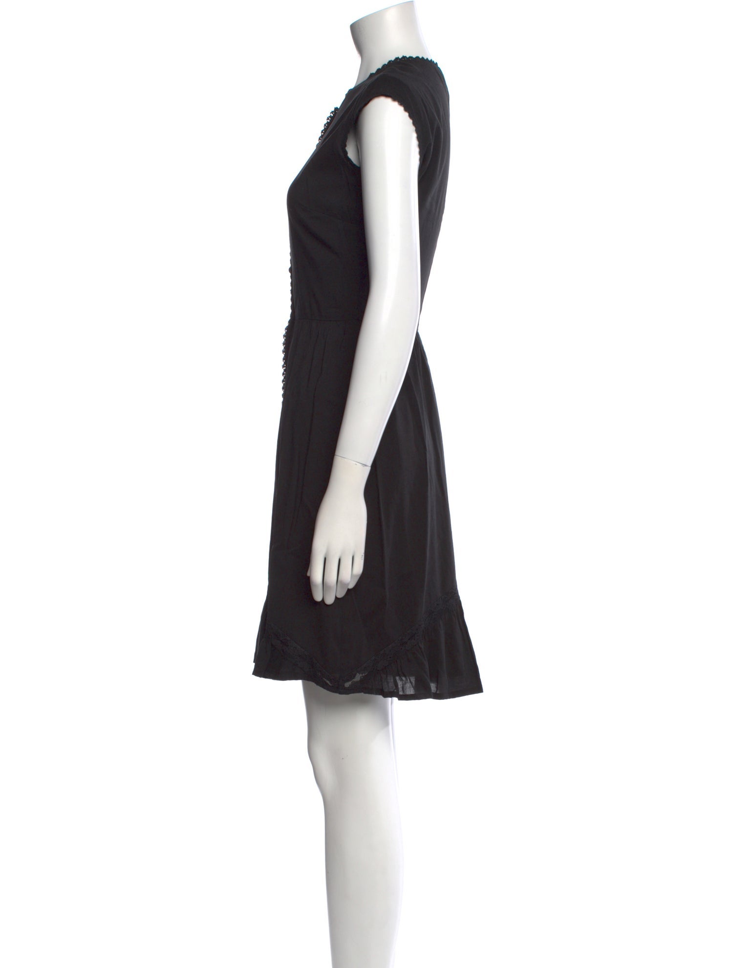 Reformation Crew Neck Knee-Length Dress