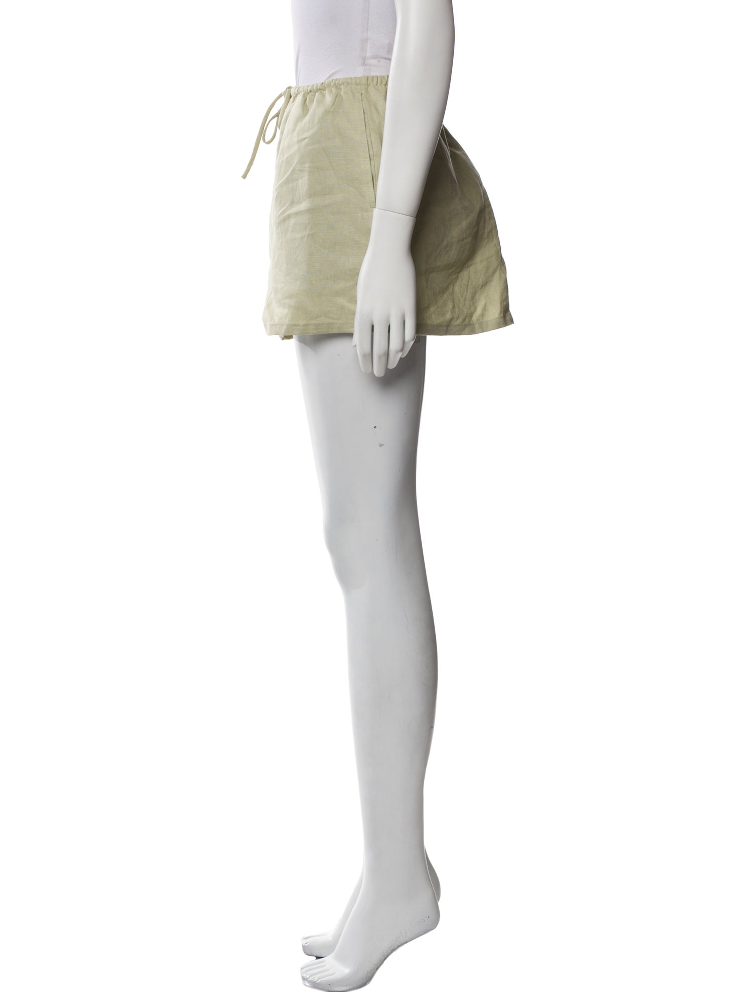 Reformation Linen Mini Shorts