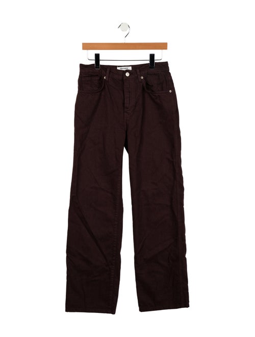 Reformation Mid-Rise Wide Leg Jeans