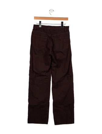 Reformation Mid-Rise Wide Leg Jeans