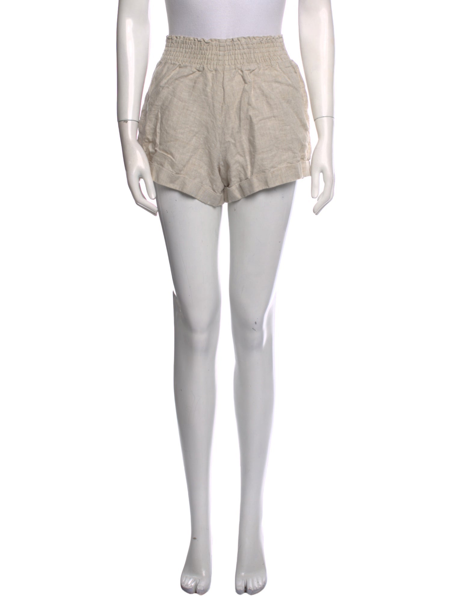 Reformation Linen Mini Shorts