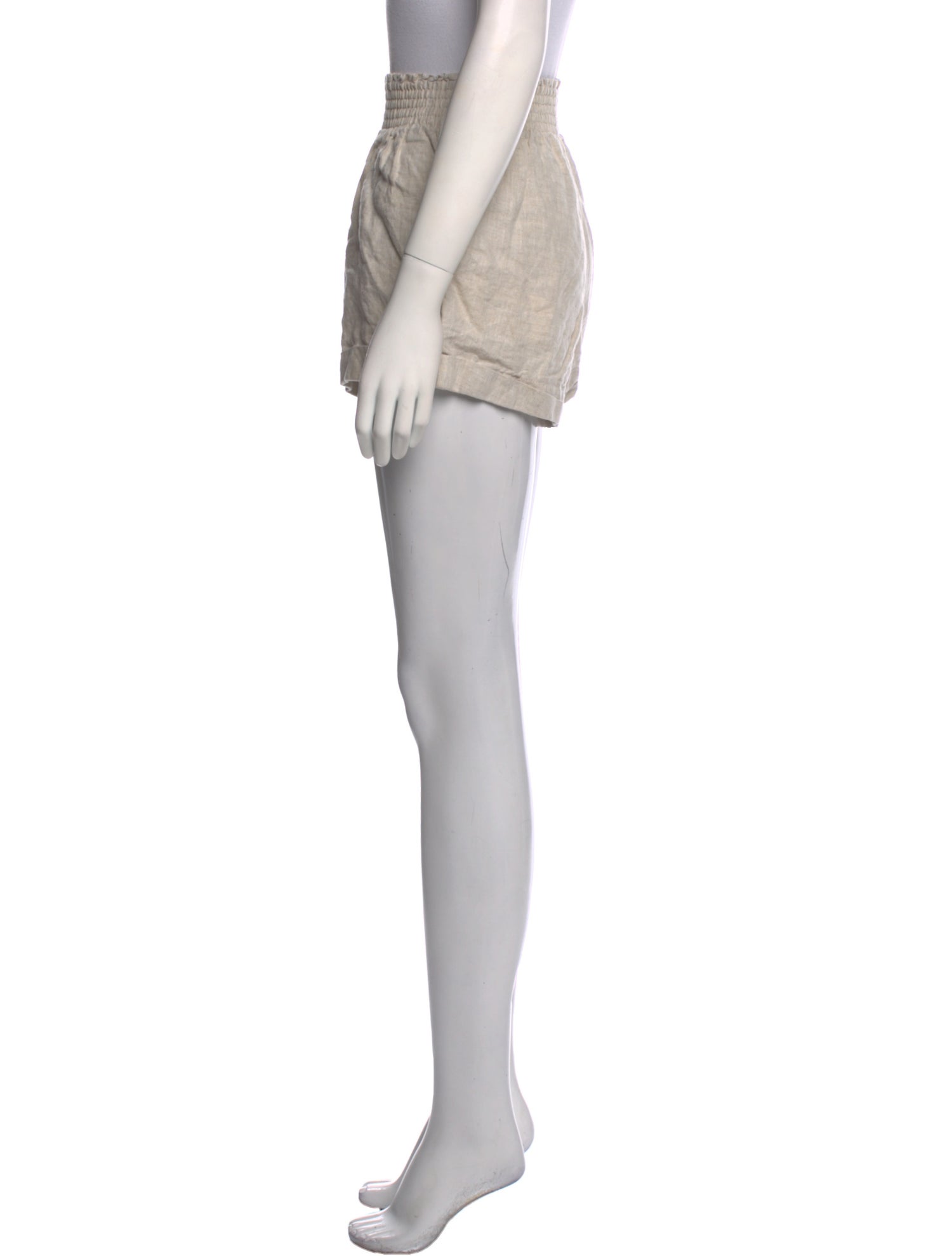 Reformation Linen Mini Shorts