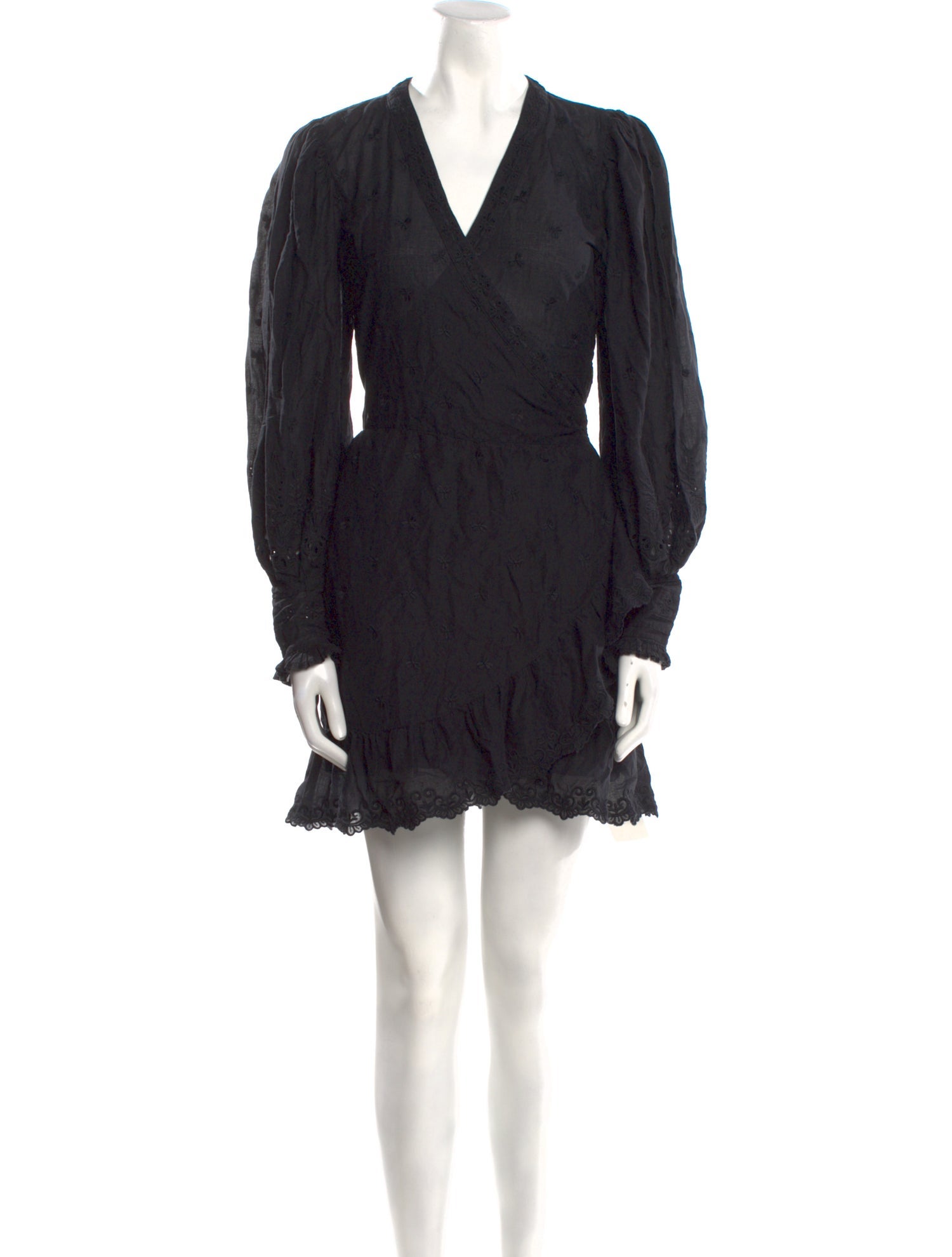 Reformation V-Neck Mini Dress