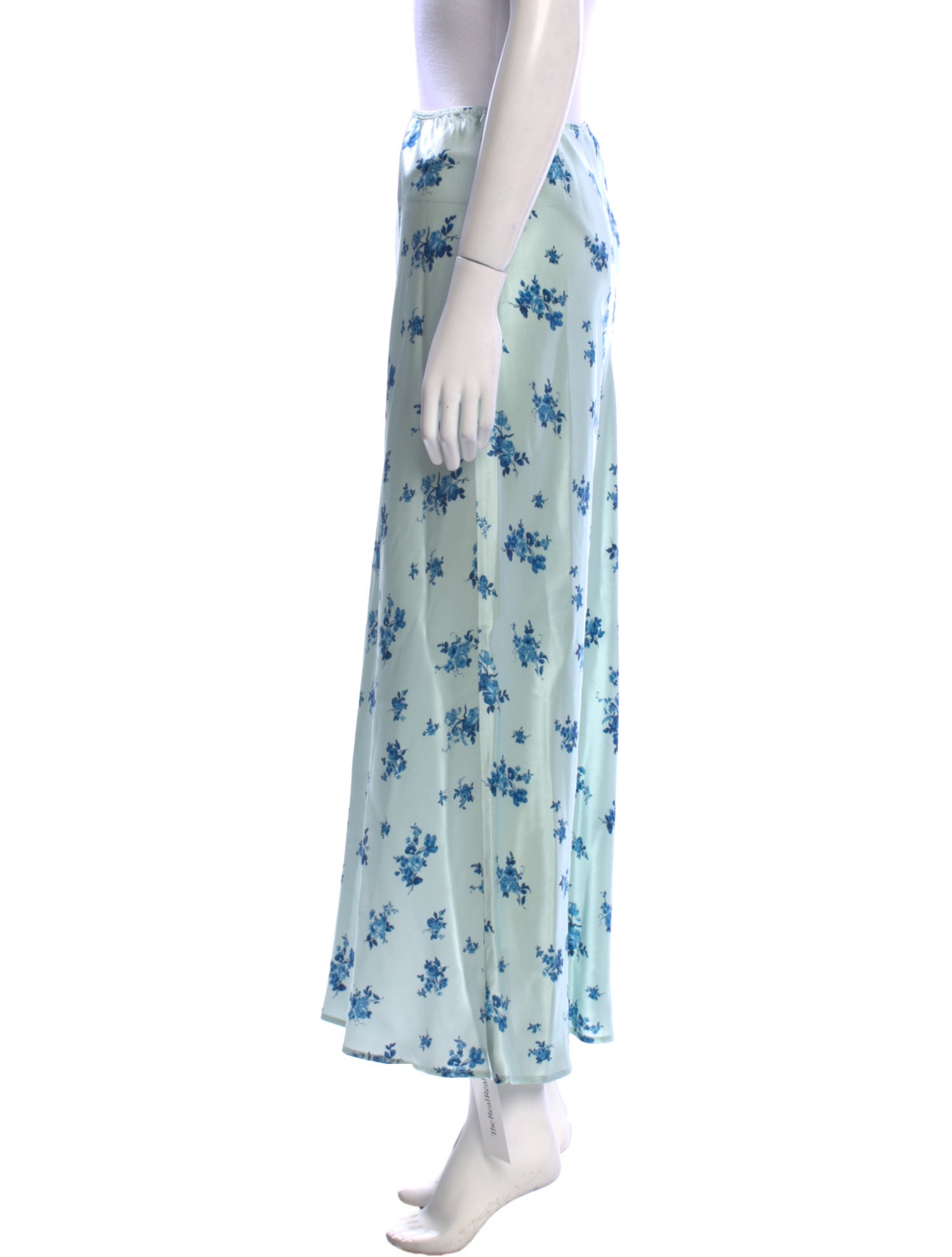 Reformation Silk Midi Length Skirt