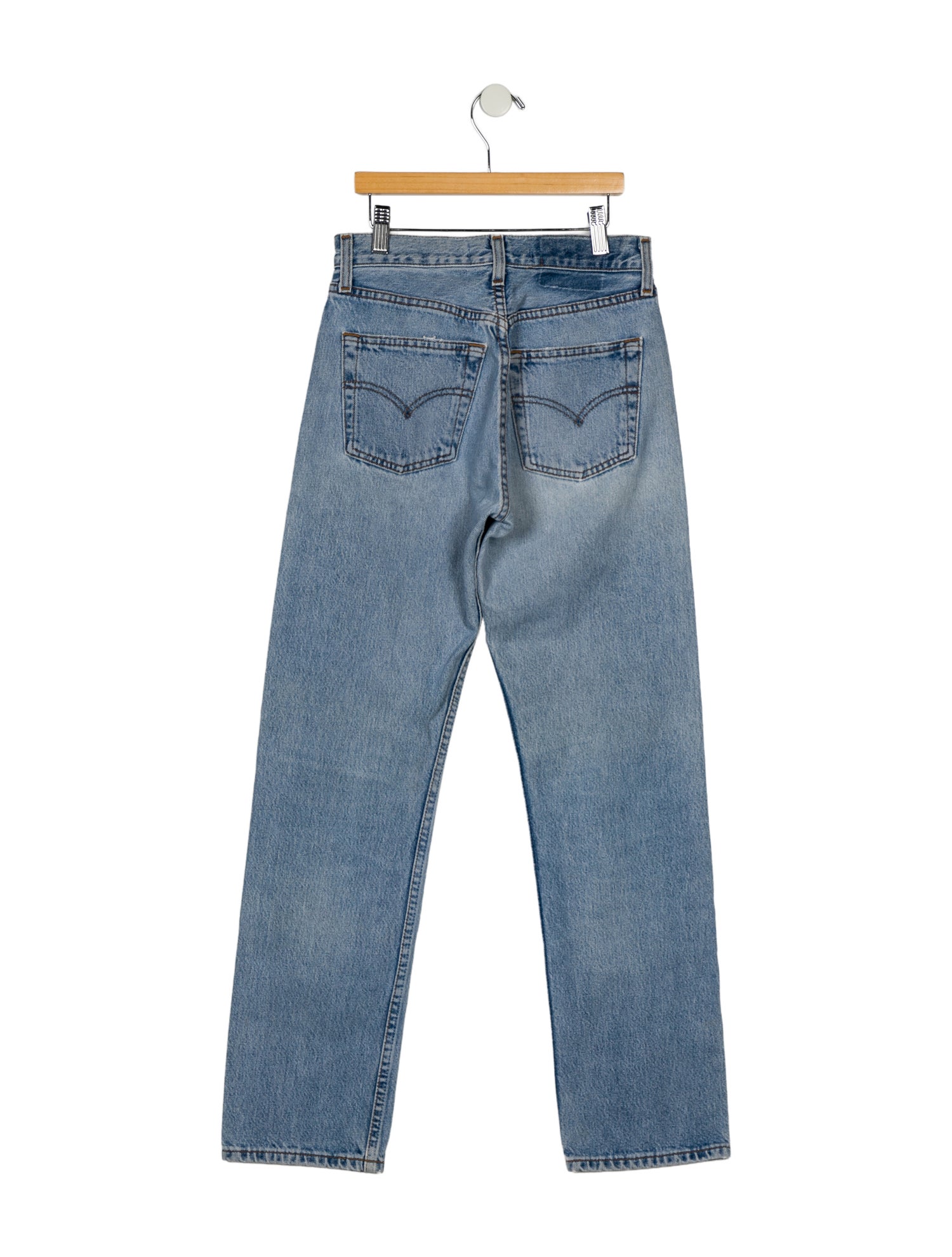 Reformation Mid-Rise Straight Leg Jeans