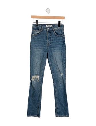 Reformation High-Rise Straight Leg Jeans