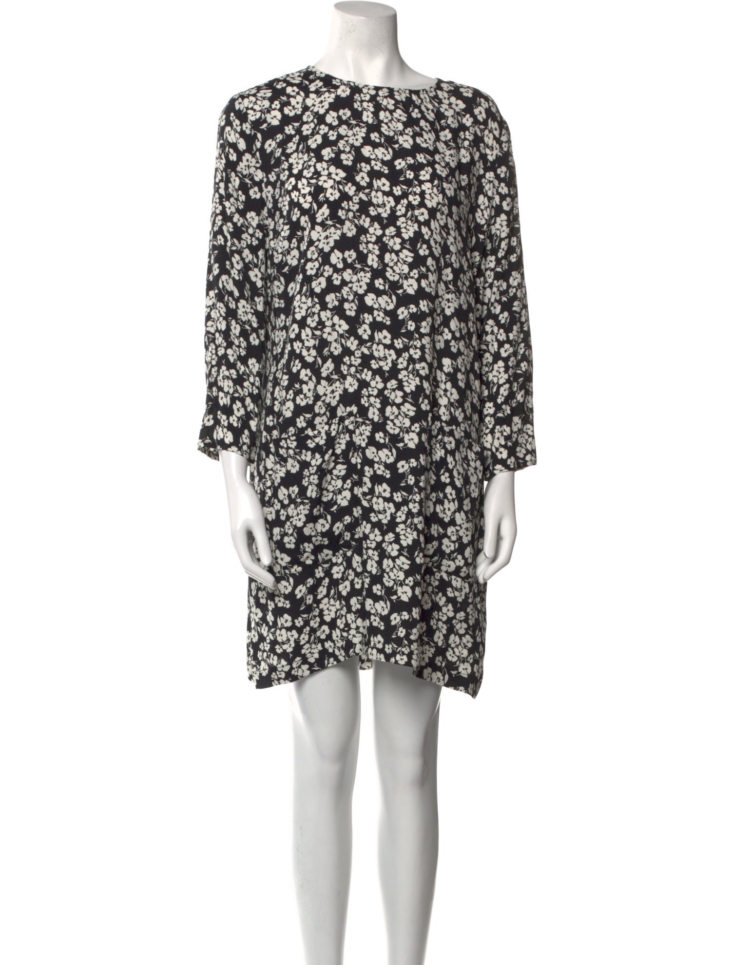 Reformation Floral Print Mini Dress