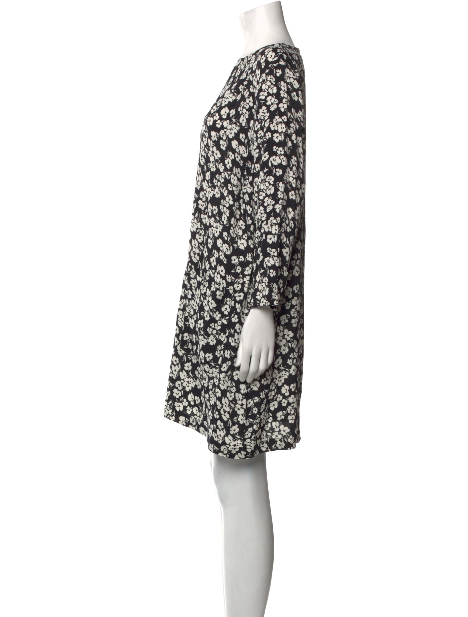 Reformation Floral Print Mini Dress