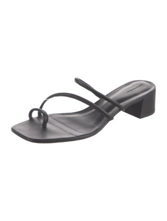 Reformation Leather Slides