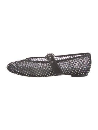 Reformation Mesh Mary Jane Flats