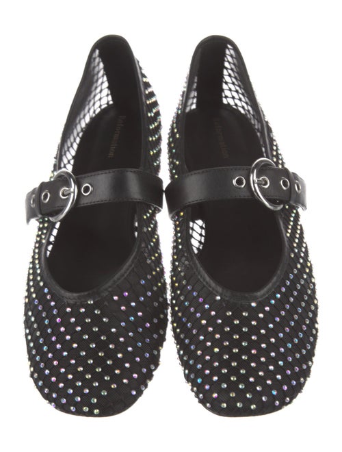 Reformation Mesh Mary Jane Flats