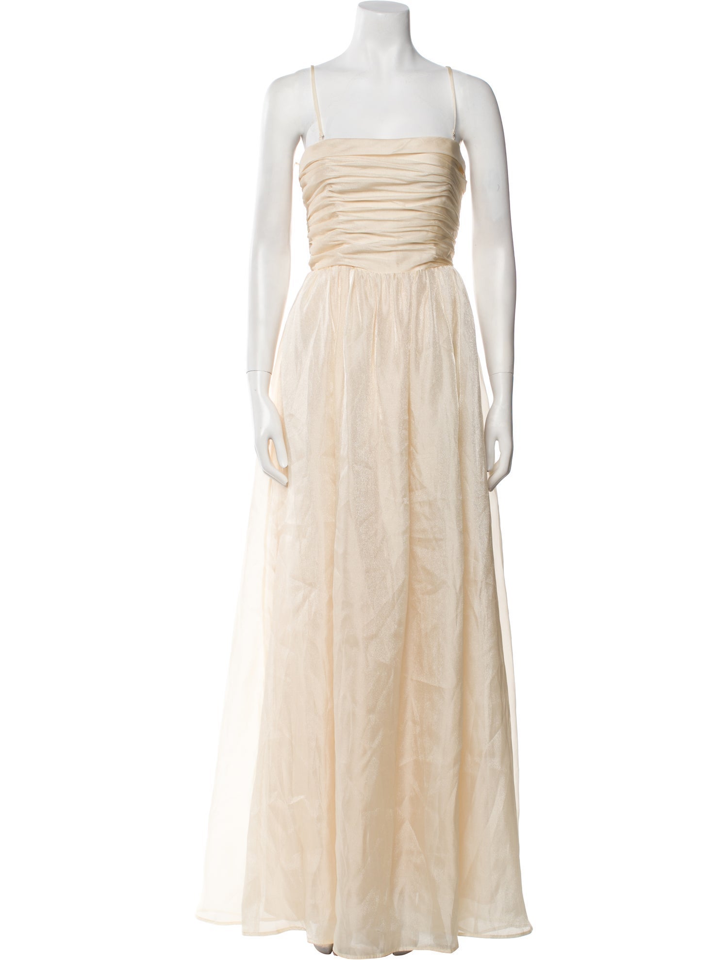 Reformation Square Neckline Long Dress