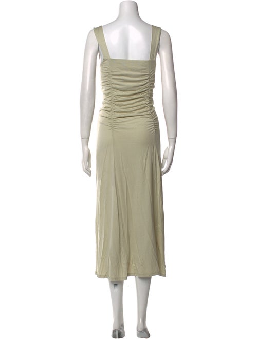 Reformation Square Neckline Long Dress