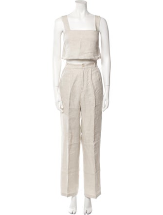 Reformation Linen Pant Set