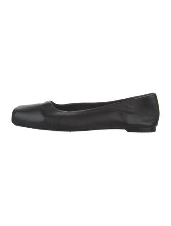 Reformation Leather Ballet Flats