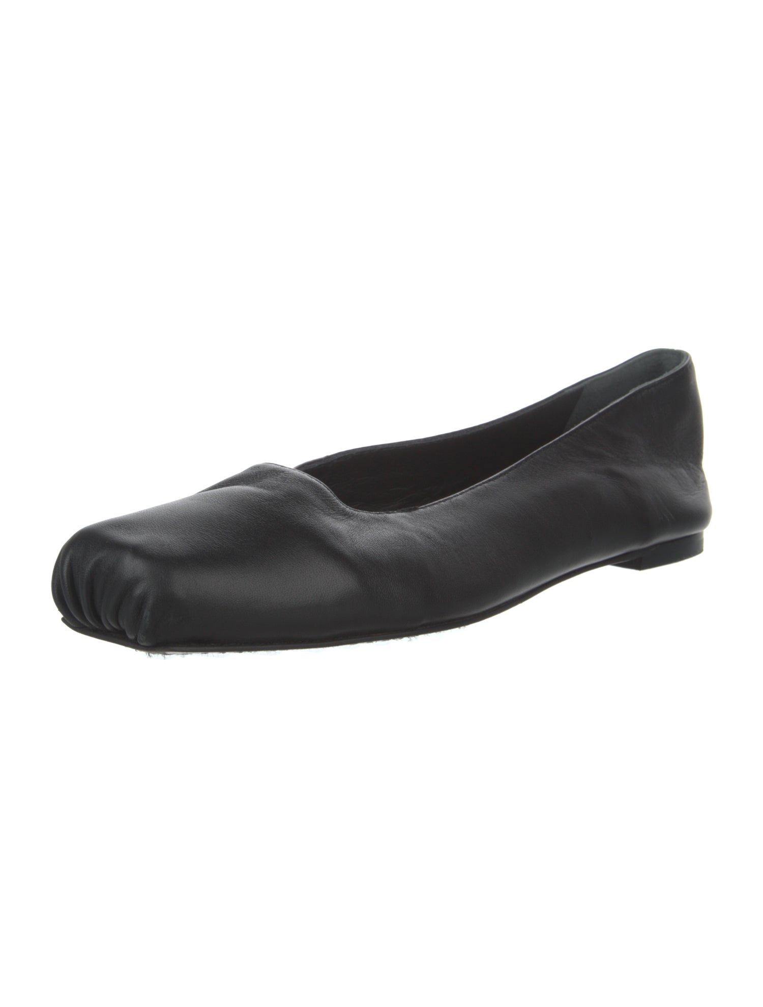 Reformation Leather Ballet Flats