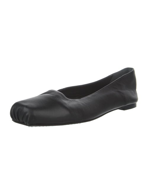 Reformation Leather Ballet Flats
