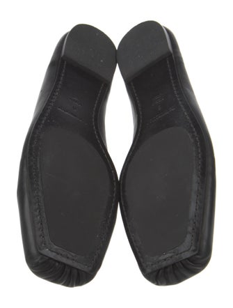 Reformation Leather Ballet Flats