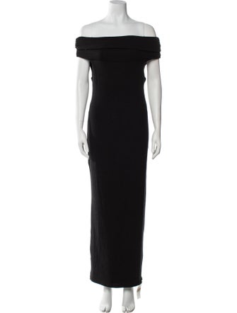 Reformation Off-The-Shoulder Long Dress