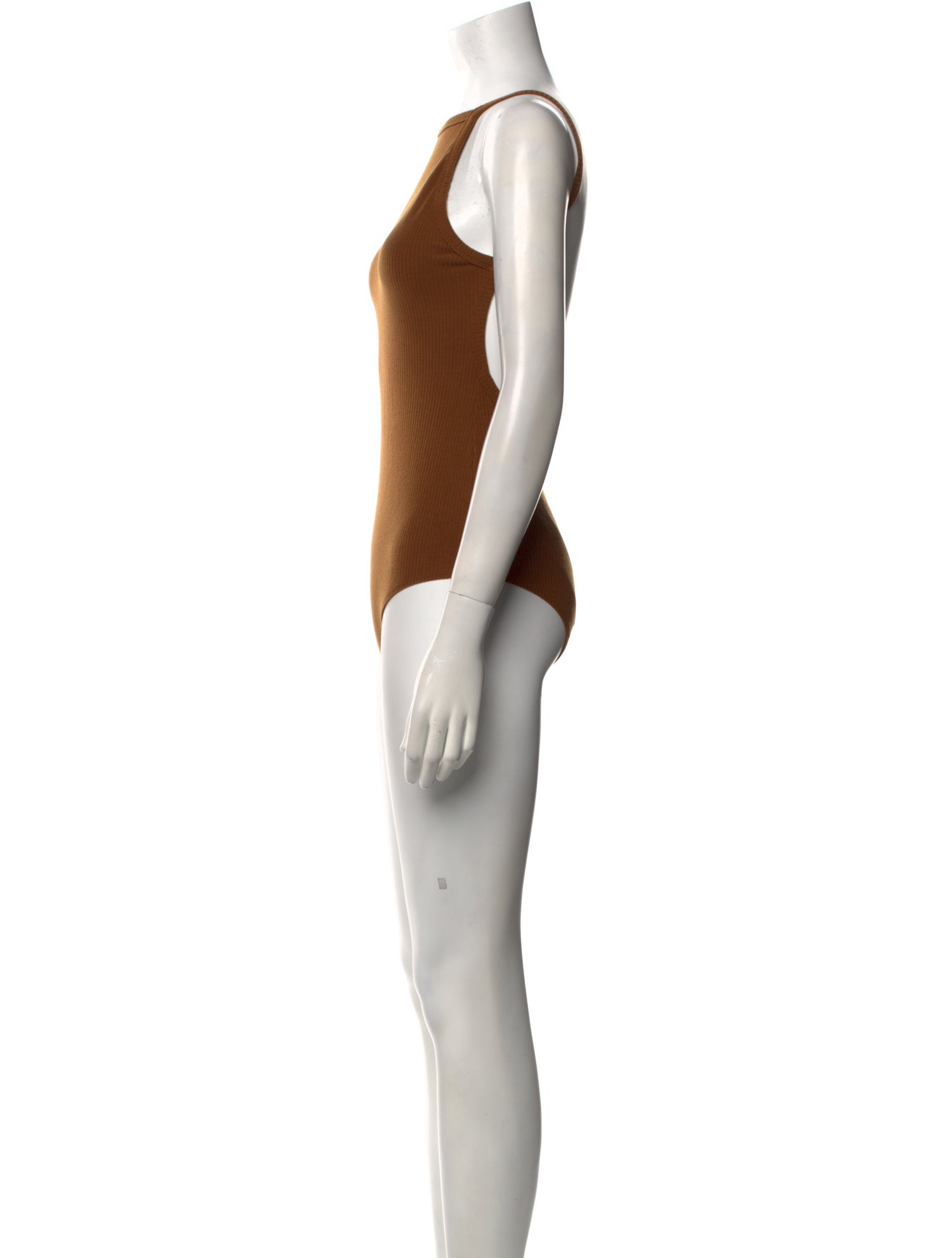 Reformation Square Neckline Sleeveless Bodysuit