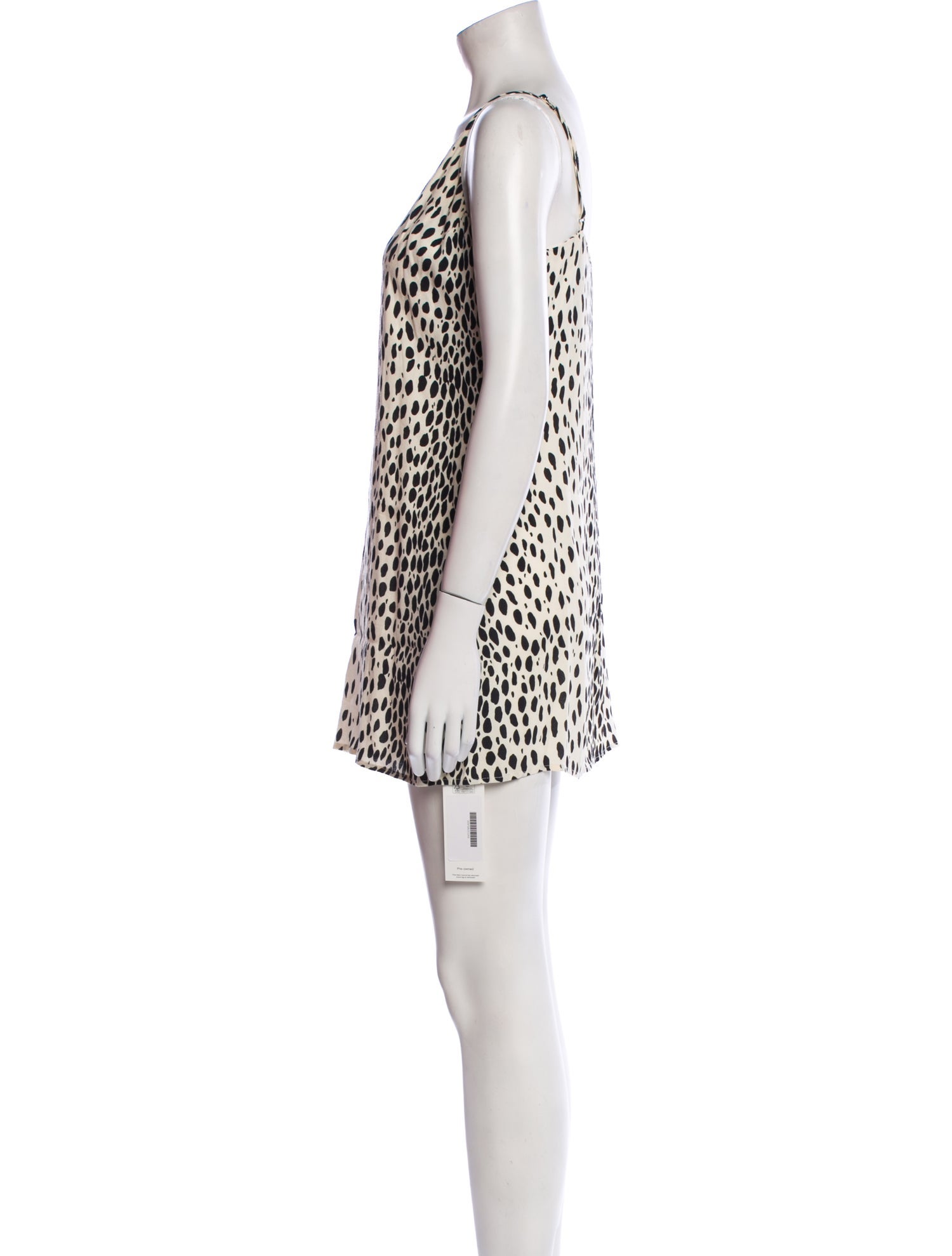 Reformation Animal Print Mini Dress