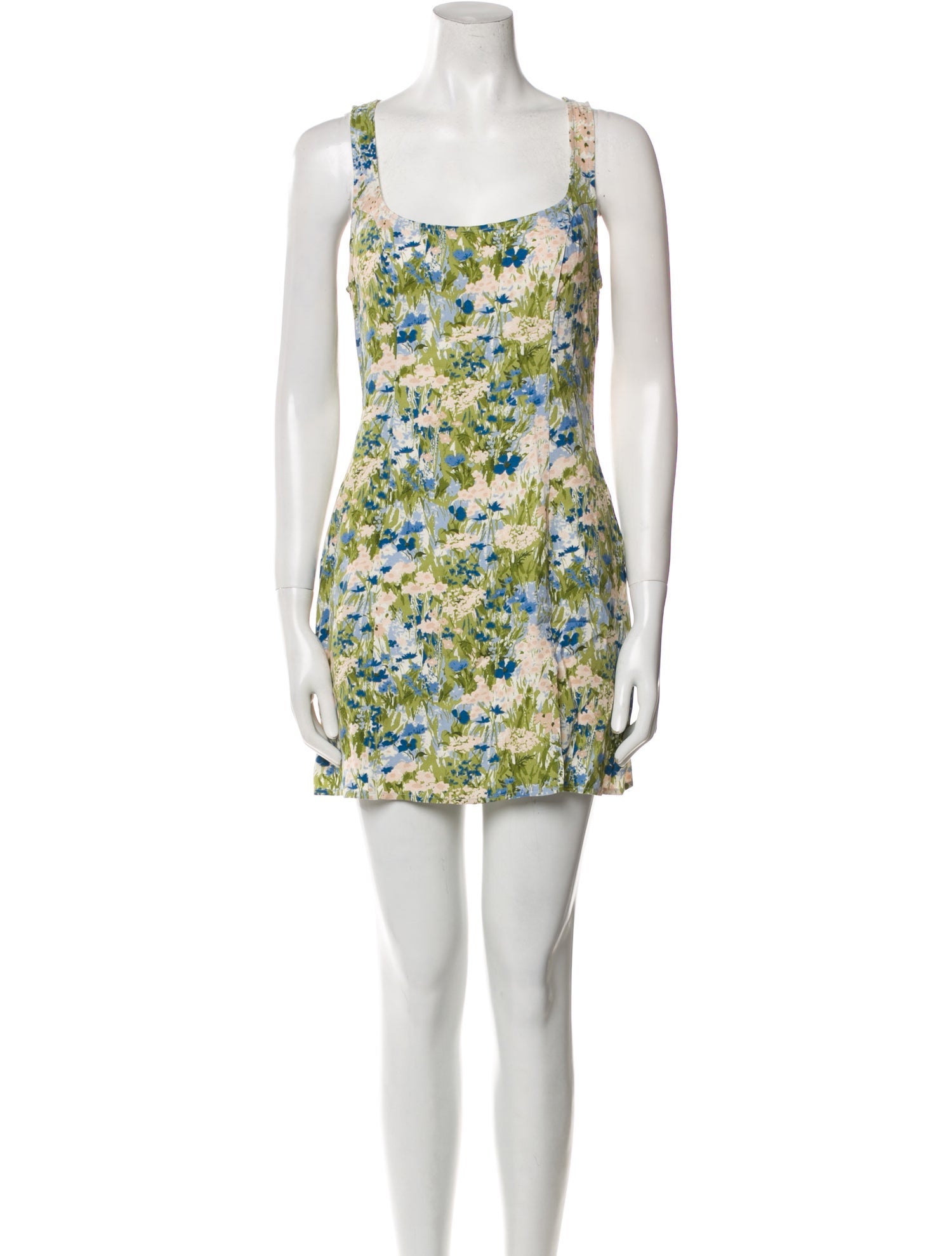 Reformation Printed Mini Dress